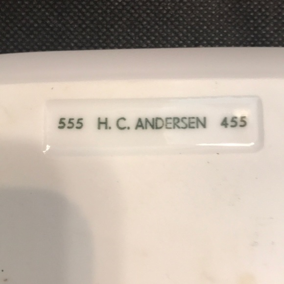 Collectible small square plates Copenhagen Denmark - Picture 7 of 7